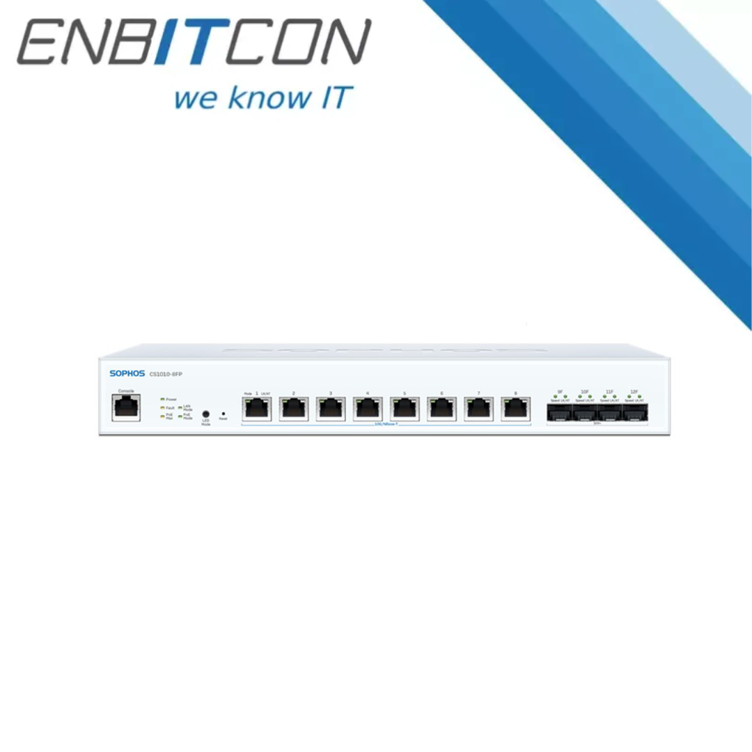 Der neue Sophos Switch CS1010-8FP: Leistung und Flexibilität für moderne Netzwerke