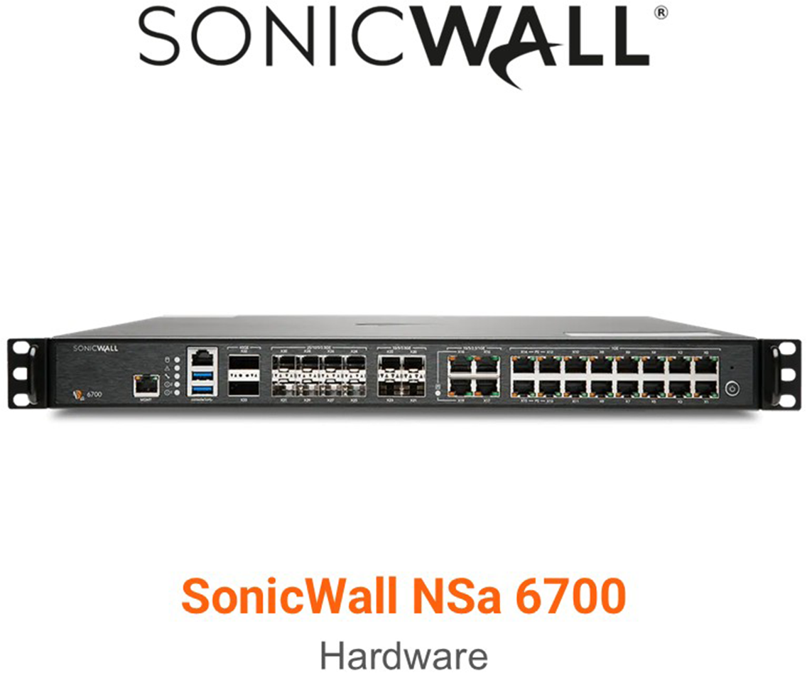 SonicWall NSA 6700 HA High Availability Appliance
