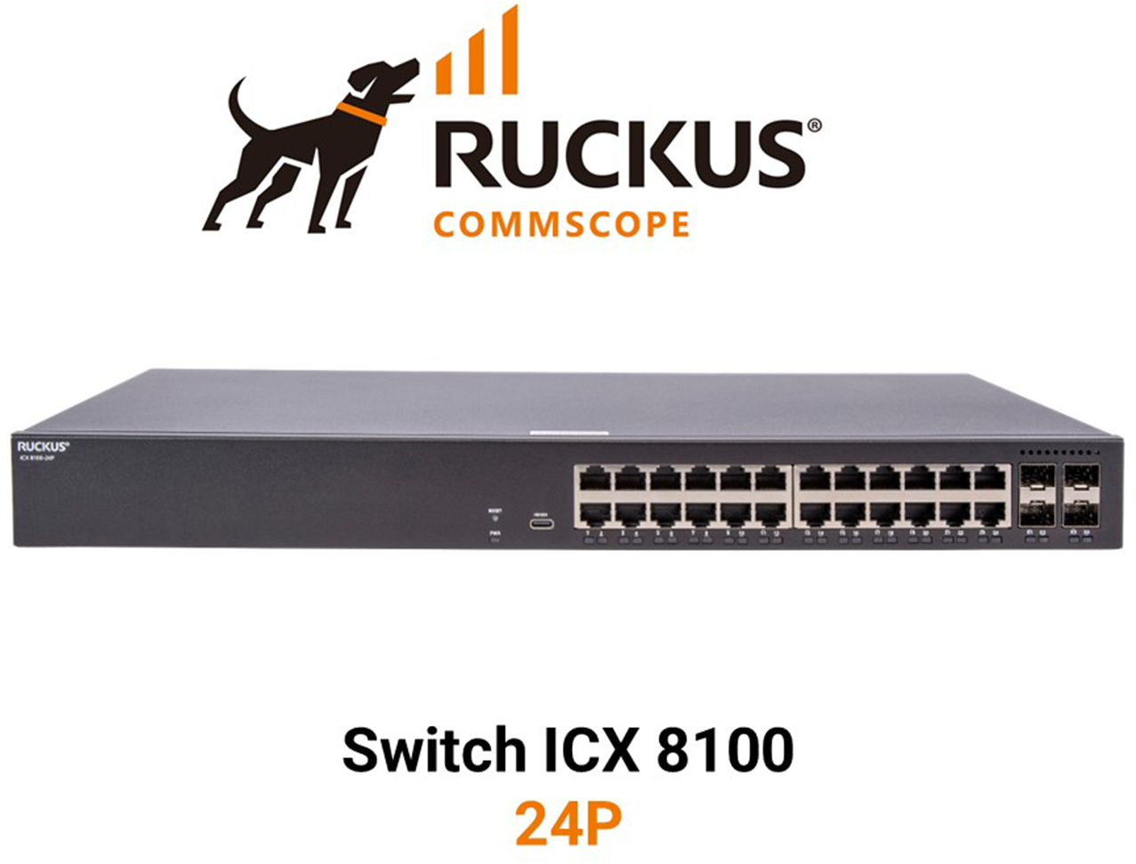 Ruckus ICX8100-24P Switch